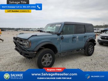 New 2022 Ford Bronco 4-Door