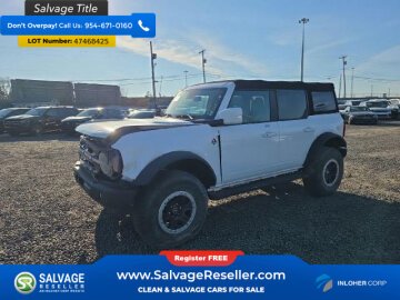 New 2022 Ford Bronco 4-Door