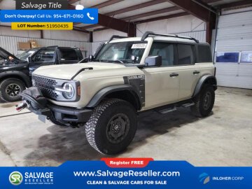New 2022 Ford Bronco 4-Door