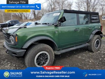 New 2022 Ford Bronco 4-Door
