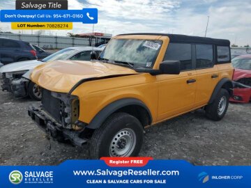 New 2022 Ford Bronco 4-Door