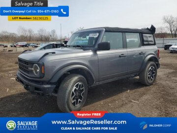 2022 Ford Bronco 4-Door