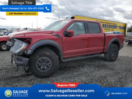 Photo 1 for New 2022 Ford F150 4x4 Crew Cab Raptor