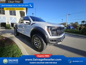 2022 Ford F150 4x4 Crew Cab Raptor