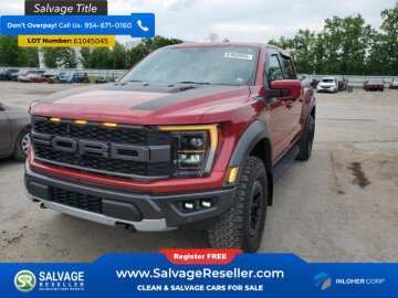 2022 Ford F150 4x4 Crew Cab Raptor