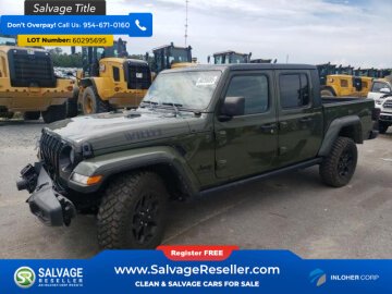 2022 Jeep Gladiator Sport
