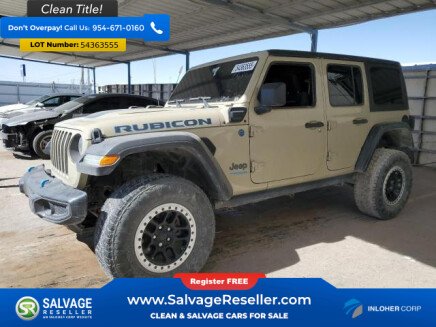 Photo 1 for 2022 Jeep Wrangler 4WD Unlimited Rubicon 4xe