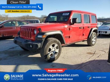 New 2022 Jeep Wrangler 4WD Unlimited Sport