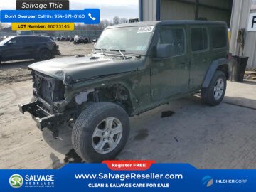 New 2022 Jeep Wrangler 4WD Unlimited Sport