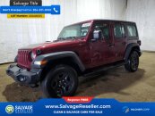New 2022 Jeep Wrangler 4WD Unlimited Sport