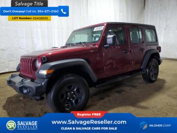 New 2022 Jeep Wrangler 4WD Unlimited Sport