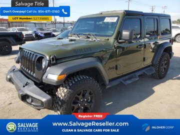 New 2022 Jeep Wrangler 4WD Unlimited Sport