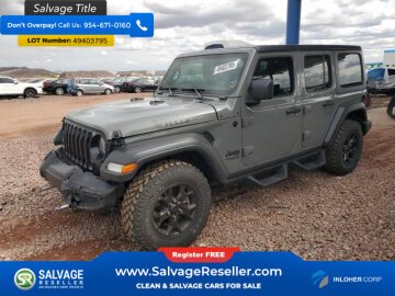 New 2022 Jeep Wrangler 4WD Unlimited Sport