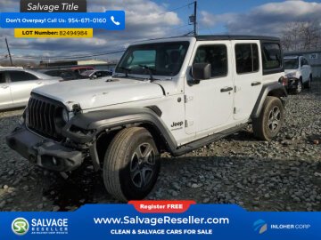 New 2022 Jeep Wrangler 4WD Unlimited Sport