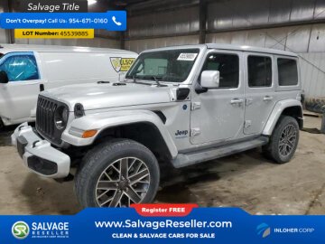 New 2022 Jeep Wrangler 4WD Unlimited Sahara 4xe