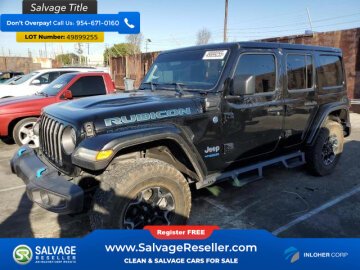 New 2022 Jeep Wrangler 4WD Unlimited Rubicon 4xe