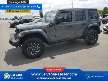 New 2022 Jeep Wrangler 4WD Unlimited Rubicon 4xe