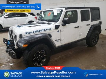 New 2022 Jeep Wrangler 4WD Unlimited Rubicon 4xe