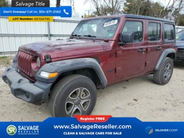 New 2022 Jeep Wrangler 4WD Unlimited Sport