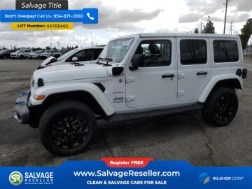 New 2022 Jeep Wrangler 4WD Unlimited Sahara 4xe