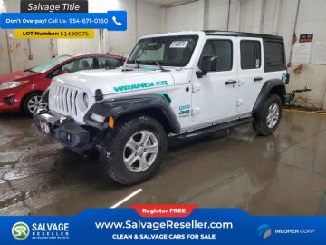2022 Jeep Wrangler 4WD Unlimited Sport