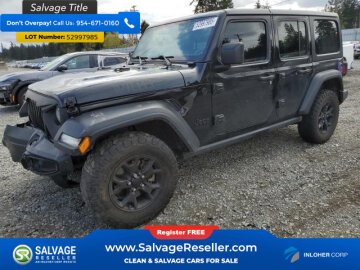 2022 Jeep Wrangler 4WD Unlimited Sport