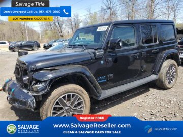 2022 Jeep Wrangler 4WD Unlimited Sahara 4xe