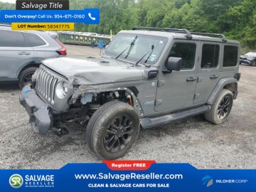 2022 Jeep Wrangler 4WD Unlimited Sahara 4xe