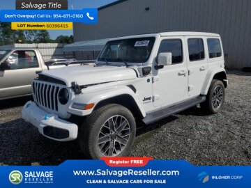 2022 Jeep Wrangler 4WD Unlimited Sahara 4xe