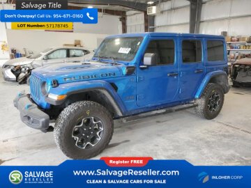 2022 Jeep Wrangler 4WD Unlimited Rubicon 4xe