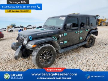 2022 Jeep Wrangler 4WD Unlimited Sahara 4xe