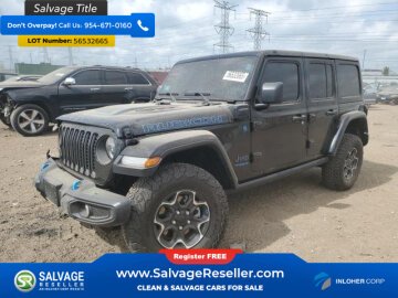 2022 Jeep Wrangler 4WD Unlimited Rubicon 4xe