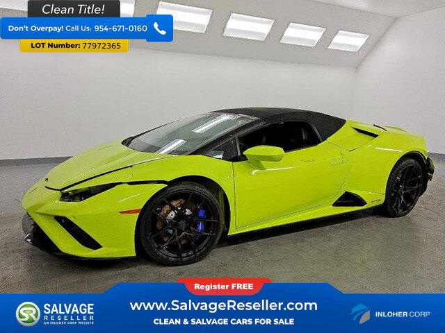 2022 Lamborghini Huracan EVO Spyder