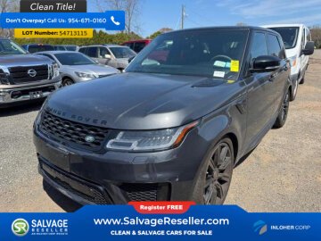 New 2022 Land Rover Range Rover Sport HST