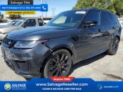 New 2022 Land Rover Range Rover Sport HST