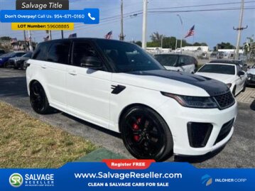 2022 Land Rover Range Rover Sport SVR