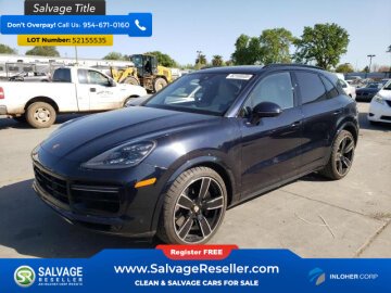 New 2022 Porsche Cayenne Turbo