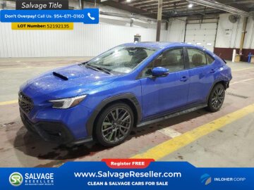 New 2022 Subaru WRX GT