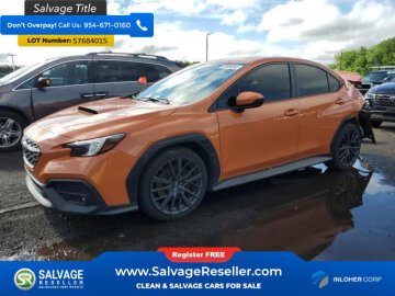2022 Subaru WRX Premium