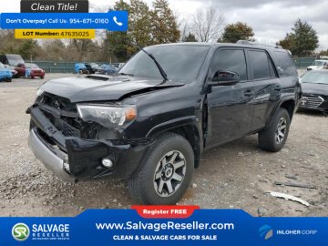 New 2022 Toyota 4Runner 4WD TRD Off-Road