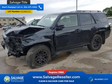 2022 Toyota 4Runner 4WD TRD Off-Road Premium