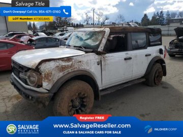 New 2023 Ford Bronco 4-Door