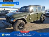 New 2023 Jeep Wrangler 4WD Unlimited Sport
