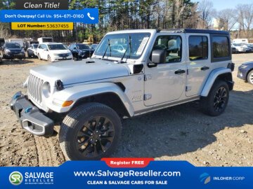 2023 Jeep Wrangler 4WD Unlimited Sahara 4xe