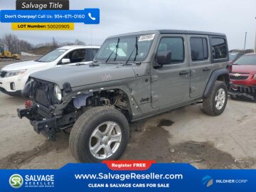 2023 Jeep Wrangler 4WD Unlimited Sport