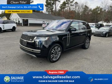 New 2023 Land Rover Range Rover SE