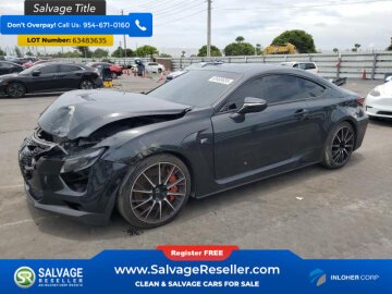 2023 Lexus RCF w/ Premium Package