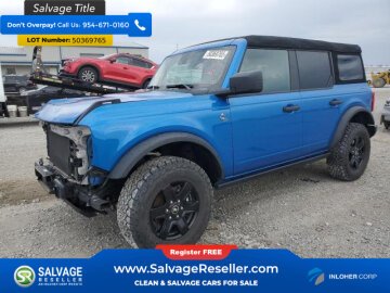 2024 Ford Bronco 4-Door Black Diamond