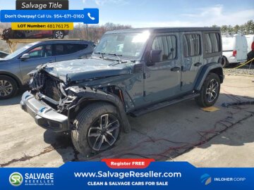 New 2024 Jeep Wrangler 4WD Unlimited 4xe