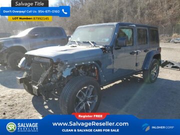 New 2024 Jeep Wrangler 4WD Unlimited 4xe